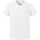 Koszulka męska bawełna organiczna V-Neck Russell GOTS F80