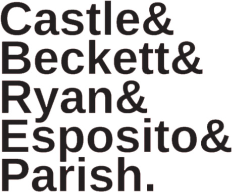 Nadruk Castle Names - Przód