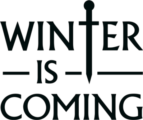 Nadruk Winter Is Coming 3 - Przód