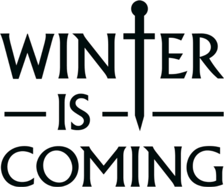 Nadruk Winter Is Coming 3 - Przód