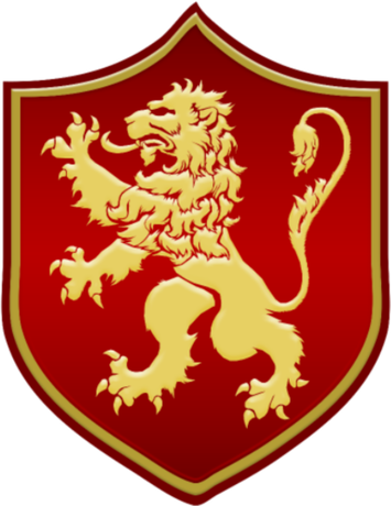 Nadruk House Lannister Sigil - Przód