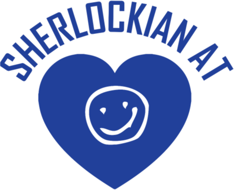 Nadruk Sherlockian at Heart - Przód