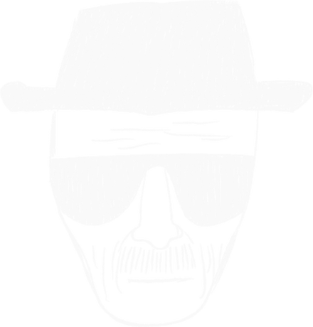 Nadruk Heisenberg Police Sketch - Przód