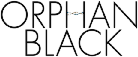 Nadruk Orphan Black Logo - Przód