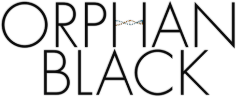 Nadruk Orphan Black Logo - Przód