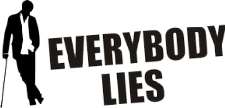 Nadruk Kopia Everybody Lies - Przód