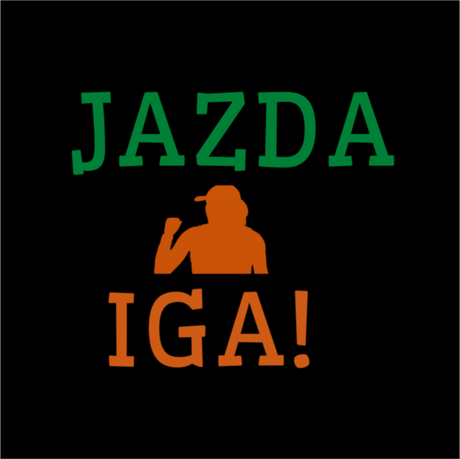 Nadruk Jazda Iga RG-K5 - Przód