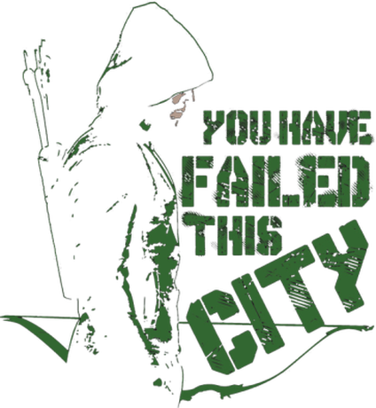 Nadruk You Have Failed This City - Przód