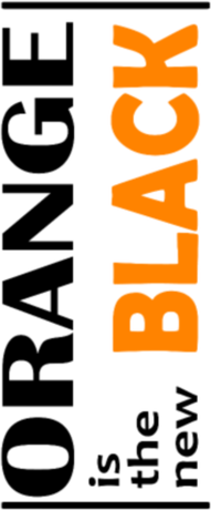 Nadruk OITNB Logo - Przód