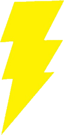 Nadruk Captain Marvel Flash Logo - Przód
