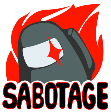 Nadruk Sabotage - Przód